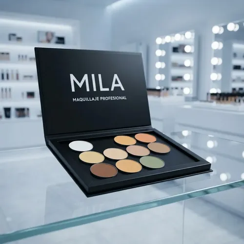 Paleta Mila Correctores Cremosos Alta Cobertura Pigmentación
