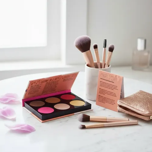 Paleta De Contorno Rubor  Highlighter