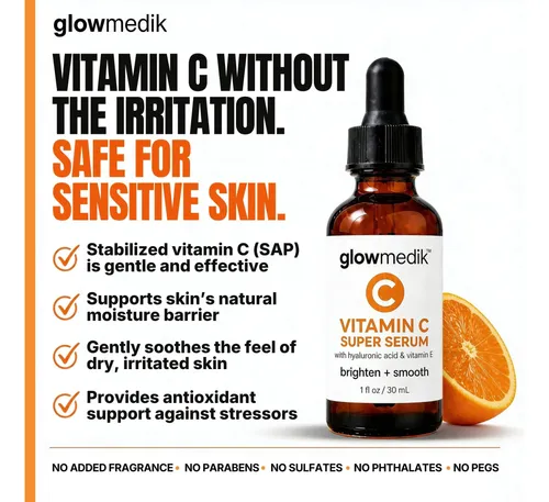 Suero Facial Glowmedik Vitamina C Iluminador 30ml