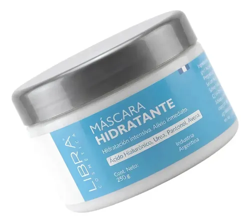 Máscara Facial Hidratante Intensiva 250g Libra Cósmetica