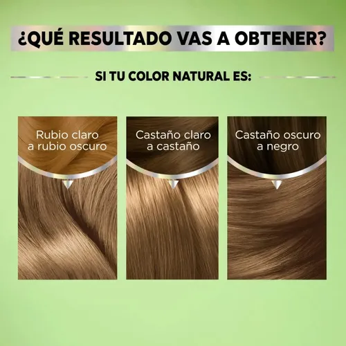 Kit De Tintura Permanente Nutrisse De Garnier Tono Tono 70 Almendra