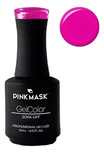 Pink Mask Esmalte Semipermanente Gel Color X 15ml/.5floz