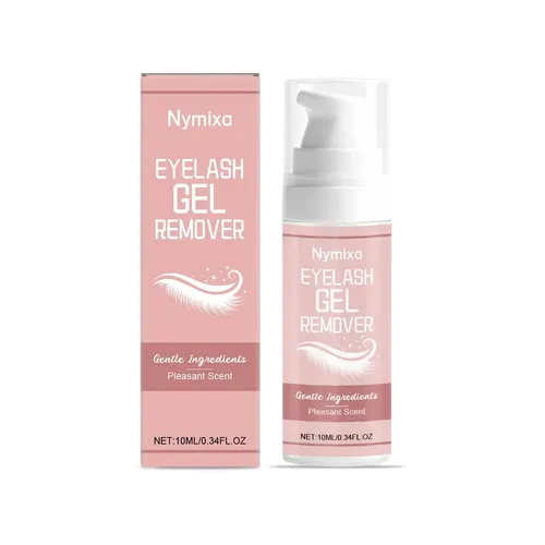 Gel Removedor De Pestañas Postizas Nymixa, Suave Y Fácil De