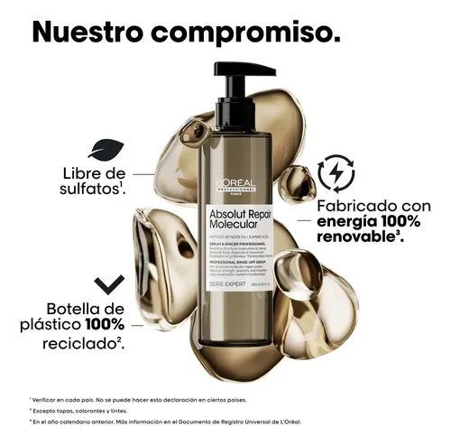 Sérum Loreal Pro Absolut Repair Molecular de Enjuague 250 ml