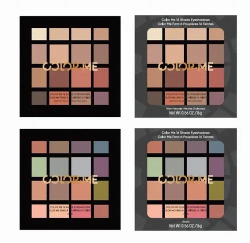 Miniso Color Me 16 Sombras De Ojos (utopia) Color de la sombra Utopia