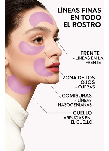 Parches Rejuvenecedores X5 Con Retinol – Lanbena Todo Tipo De Piel