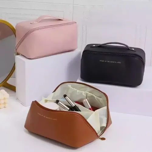 Neceser Organizador Porta Cosméticos Bolso Cuero Ecologico