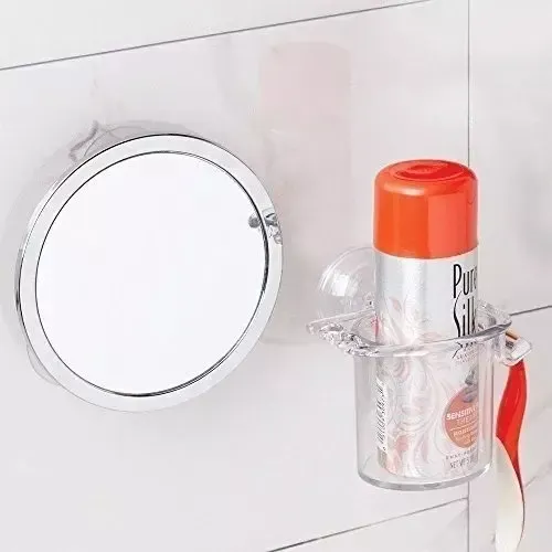 Espejo Ventosa X5 Aumentos Marco De Acero Oferta !!!