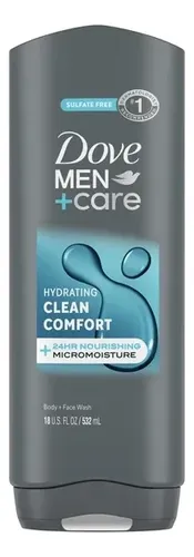 Gel De Baño Corporal Y Facial Dove Men+care Clean Comfort, 1