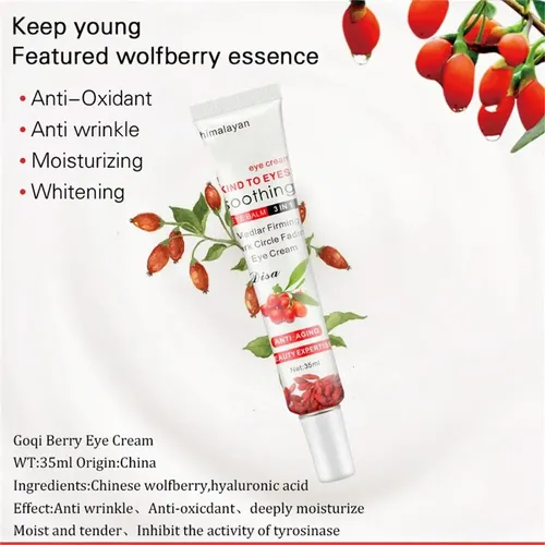 Crema Ojos Multiefecto Con Bayas Goji, 4 Unidades, Que
