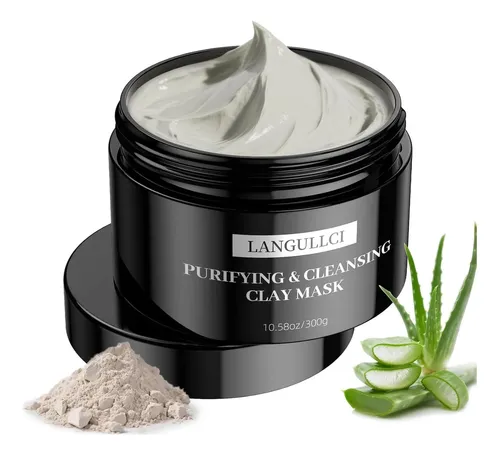 Mascarilla Facial De Arcilla Kaolin Langullci 298g