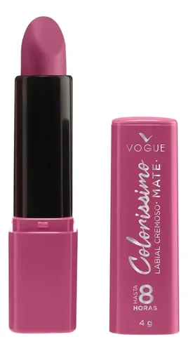 Labial Vogue Colorisimo Mate Cremoso 4gr Matte Rosa Amorosa