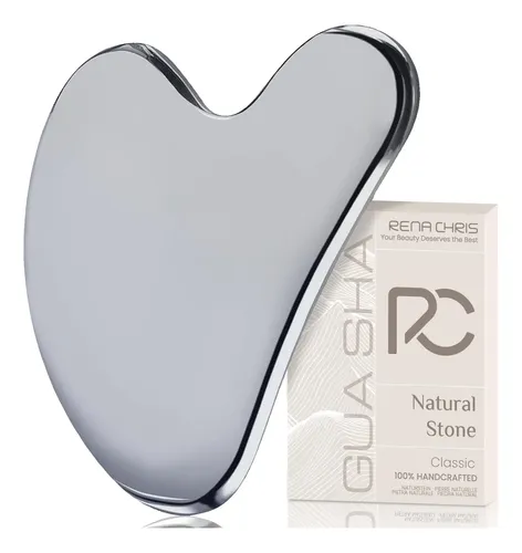 Herramienta Facial Gua Sha Rena Chris Natural Terahertz Guas