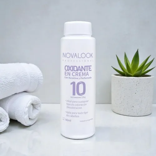 Novalook Oxidante Cremoso Con Keratina Profesional 90ml
