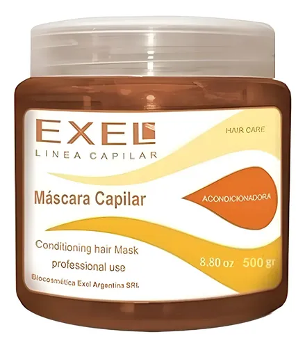 Máscara Capilar Keratina Exel Acondicionadora Repara X 500gr