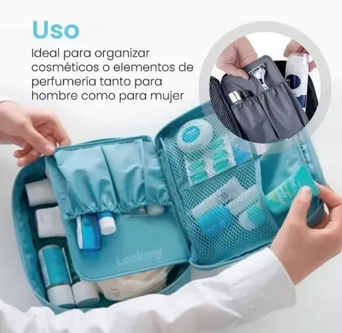 Neceser Bolso Porta Cosmeticos Maquillaje Organizador Viaje