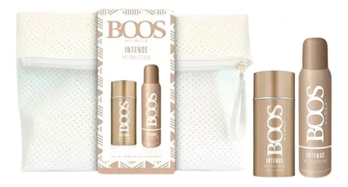 Perfume Boos Mujer Intense Attraction Edp 90ml + Deo Set