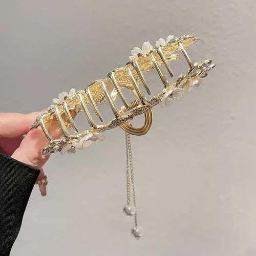 Pinza Grande De Lily Valley Para Mujer, Pinza Para El Pelo C
