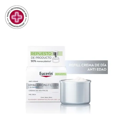 Eucerin Hyaluron Filler 3x Effect Refill Crema De Día