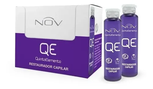 15 Ampollas Restaurador Capilar Quinto Elemento Nov X 15ml