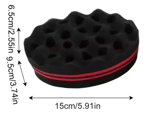 Peine Def Esponja Para Cabello Cepillo Para Ondas