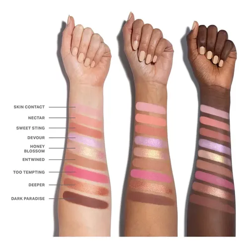 Paleta de Sombras Morphe Forbidden Honey con 9 Tonos