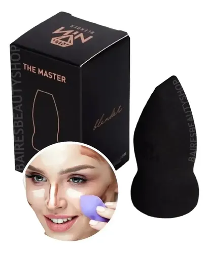 Esponja Blender Biselada Para Maquillaje Nathacha Nina