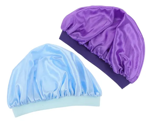 2 Gorros De Ducha Impermeables Para Mujer Baño Y Hogar