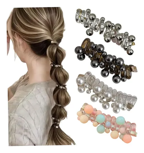 4 Piezas De Pelo En Espiral, Intactas, Cintas Para El Pelo J
