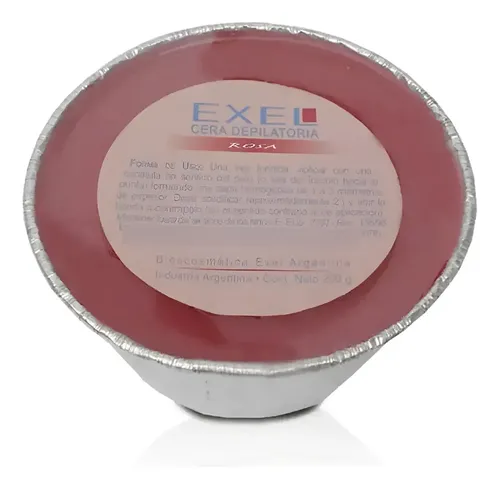 Cera Depilatoria Elastica Exel Rosa Mosqueta X 200 Grs