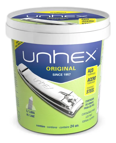 Cortauñas Para Pies Unhex For Men Pote X 24u Acero