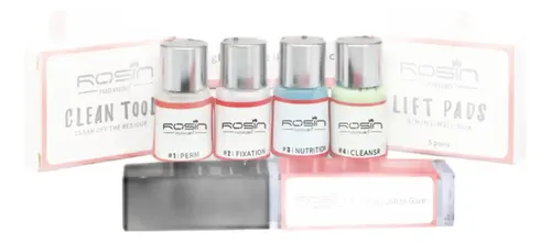 Kit De Lifts De Pestañas Con Almohadillas De Gel De Resina