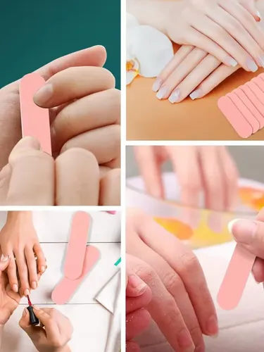 Lima Set X20 Limas Chicas Para Manicuria, Press On