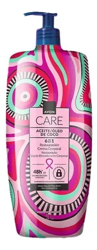 Crema Corporal Restauracion Aceite De Coco – Avon Care 1 L