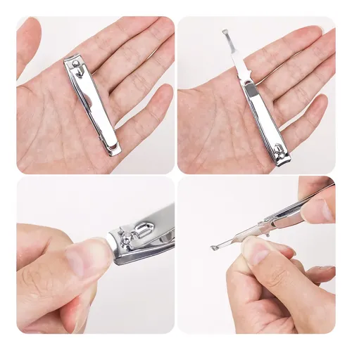 Set A Granel De 50 Cortauñas Terdey De Acero Inoxidable Para