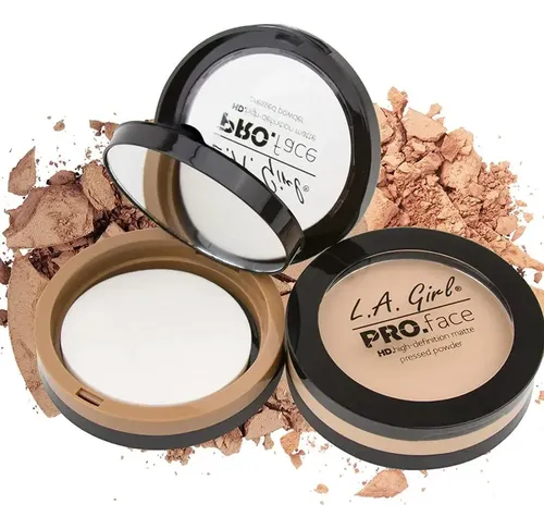 Polvo Compacto Mate L.a. Girl Gpp611 Bronce Verdadero