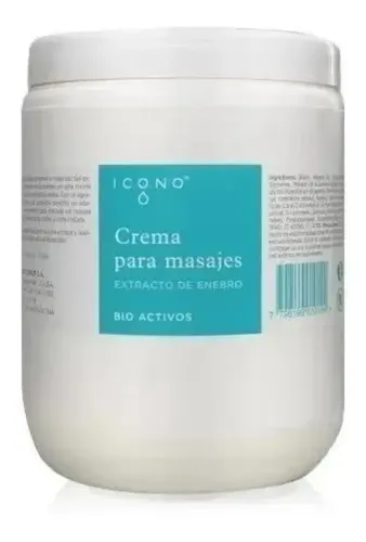 Icono Crema Para Masajes Enebro X1kg