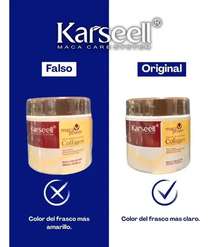 Karseell Mascarilla Capilar Con Colágeno Formula Italiana