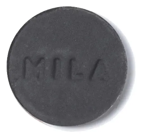 Mila Sombra Compacta Negra Hiper Pigmentada 3,5g Mate Hipoalergénica