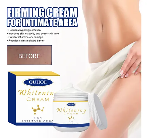 La Crema Blanqueadora Corporal Ouhoe Reduce La Opacidad De La Pie