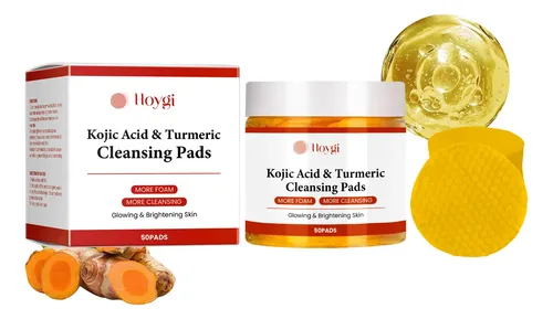 Almohadillas Limpiadoras Kójicas De Cúrcuma Hoygi Para -,