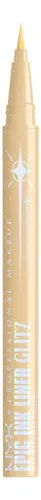 Delineador De Ojos Nyx Epic Ink Liner Glitz 02 Gold Metalizado