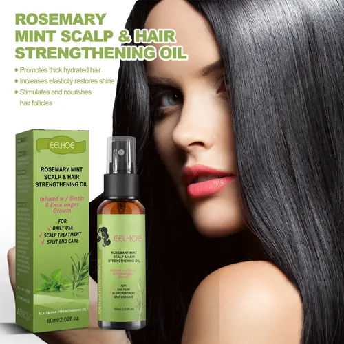 Spray Para Cabello Eelhoe Rosemary Para Brillo E Hidratación