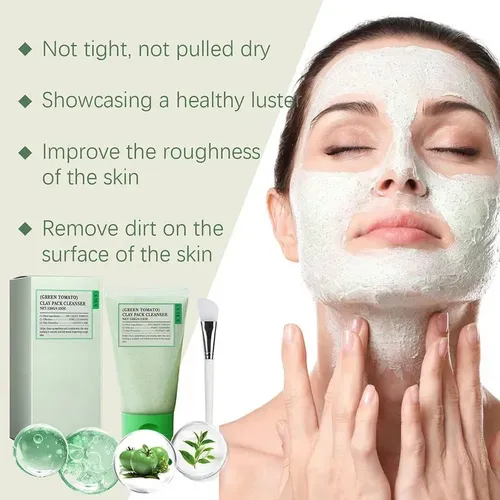Nn Mascarilla Limpiadora Coreana Con Green Tomate Cl Clay