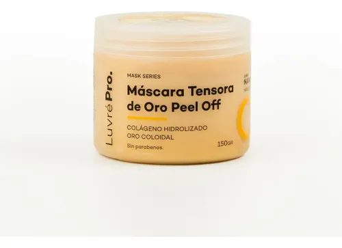 Máscara Tensora De Oro Pell Off. 150g Luvre