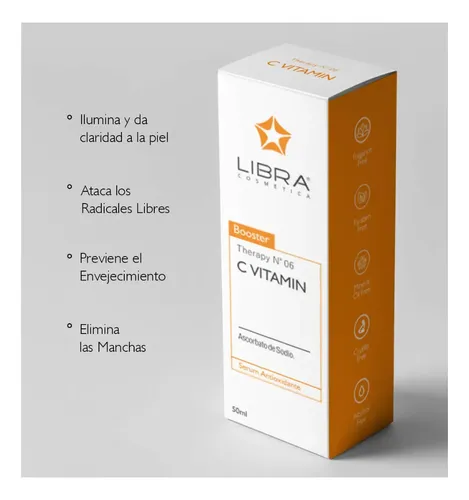 Libra Booster Vitamina C N°06 Antioxidante 50ml