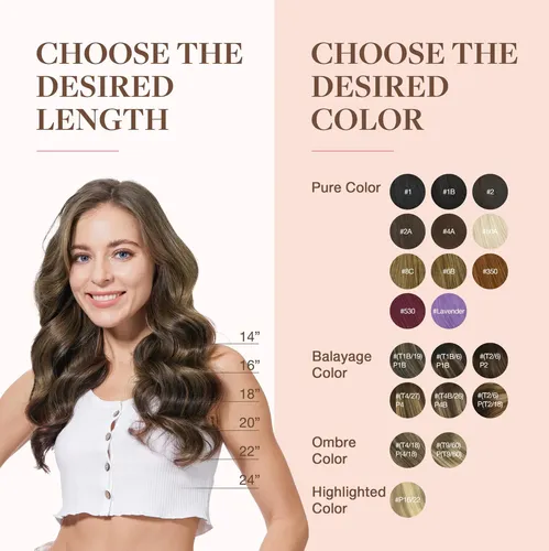 Extensiones De Cabello Goo Goo Real Human Hair Con Clip, 120