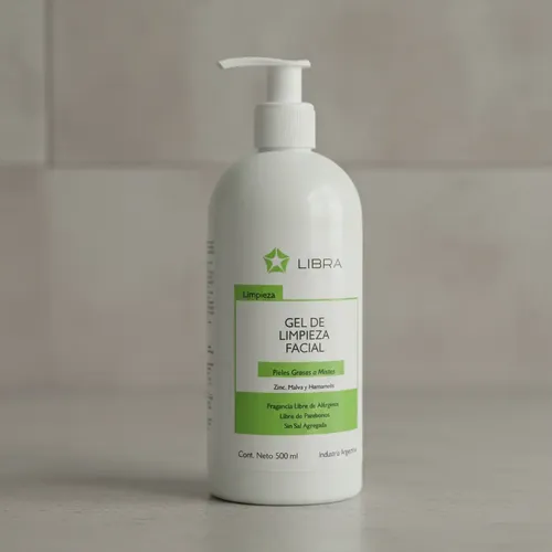 Libra Gel Limpieza Facial Piel Mixta O Grasa 500ml