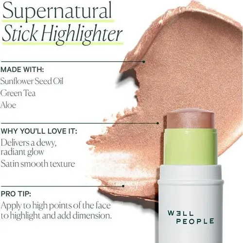 Iluminador En Barra Vegano Well People Universal Glow