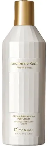 Locion De Seda Crema Iluminadora Perfumada 210g Yanbal Fragancia Ambar y Miel